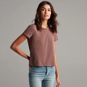 Rowan Casual Mauve Short Sleeve Women's Tee